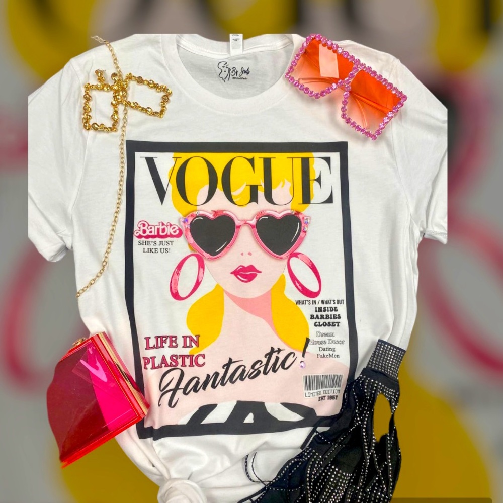 Hello Barbie plus size tshirt vogue